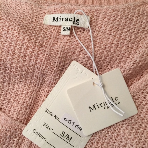 NWT Miracle oversized loose knit sweater - Picture 8 of 8